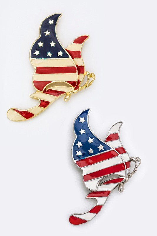 American Butterfly Brooch Set - Loving It Shop