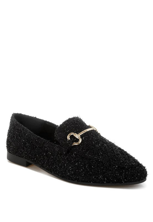 Danbury Horsebit Detail Shiny Loafers