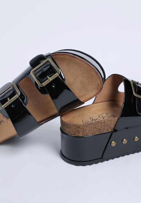 Merton Studded Flatform Slip Ons - Loving It Shop
