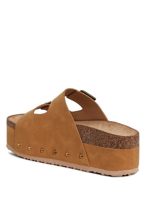 Impala Studded Faux Leather Slip Ons - Loving It Shop