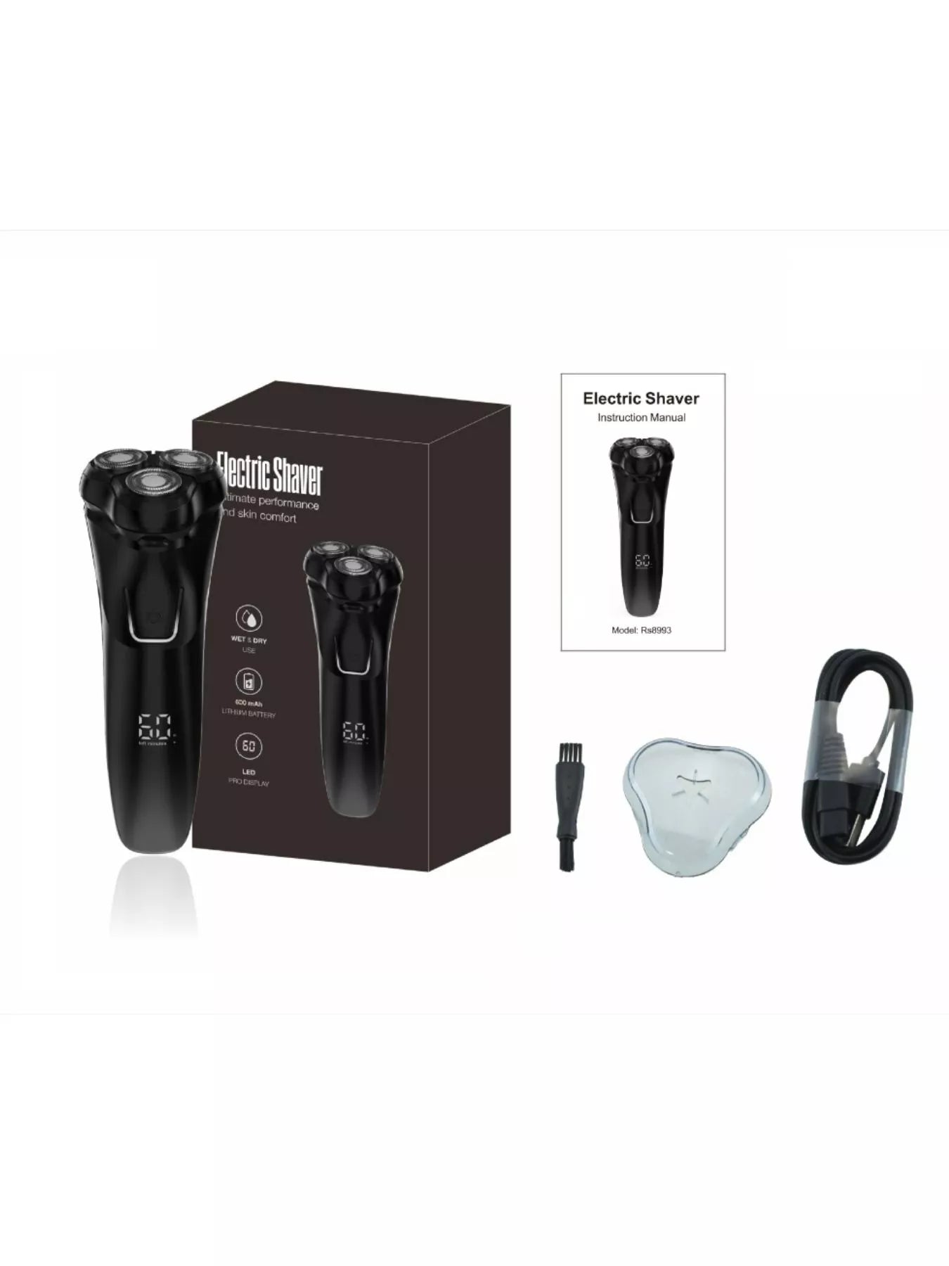 Rechargeable Rotary Shaver - Loving It Shop