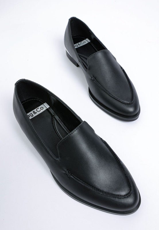 Anna Suede Leather Loafers - Loving It Shop