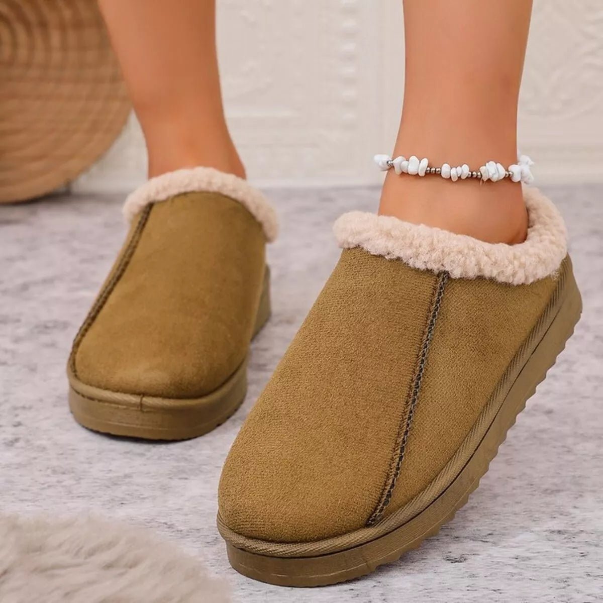 Cozy Plush Lined Clog Slippers - Loving It Shop