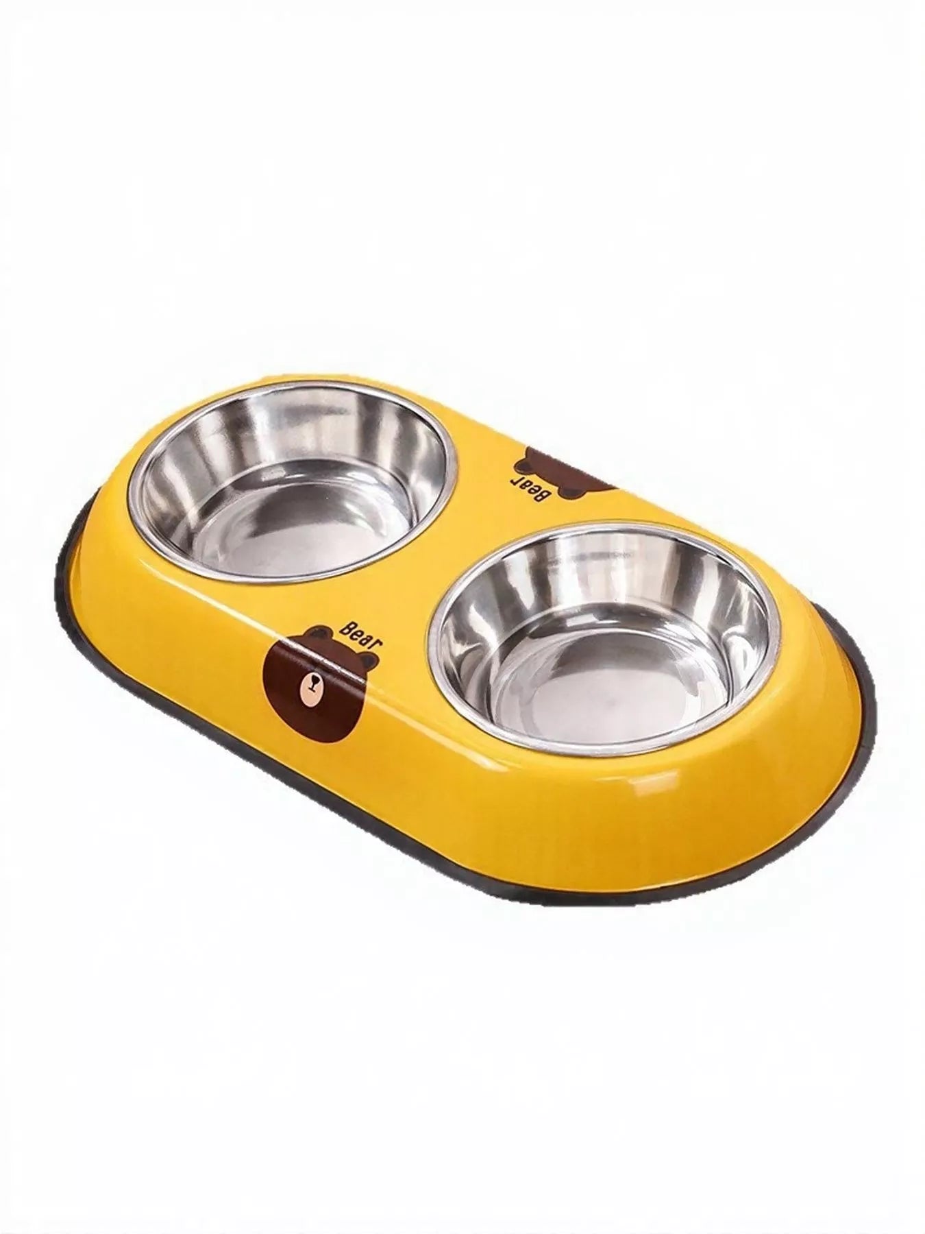 Cartoon Double Pet Bowls - Loving It Shop