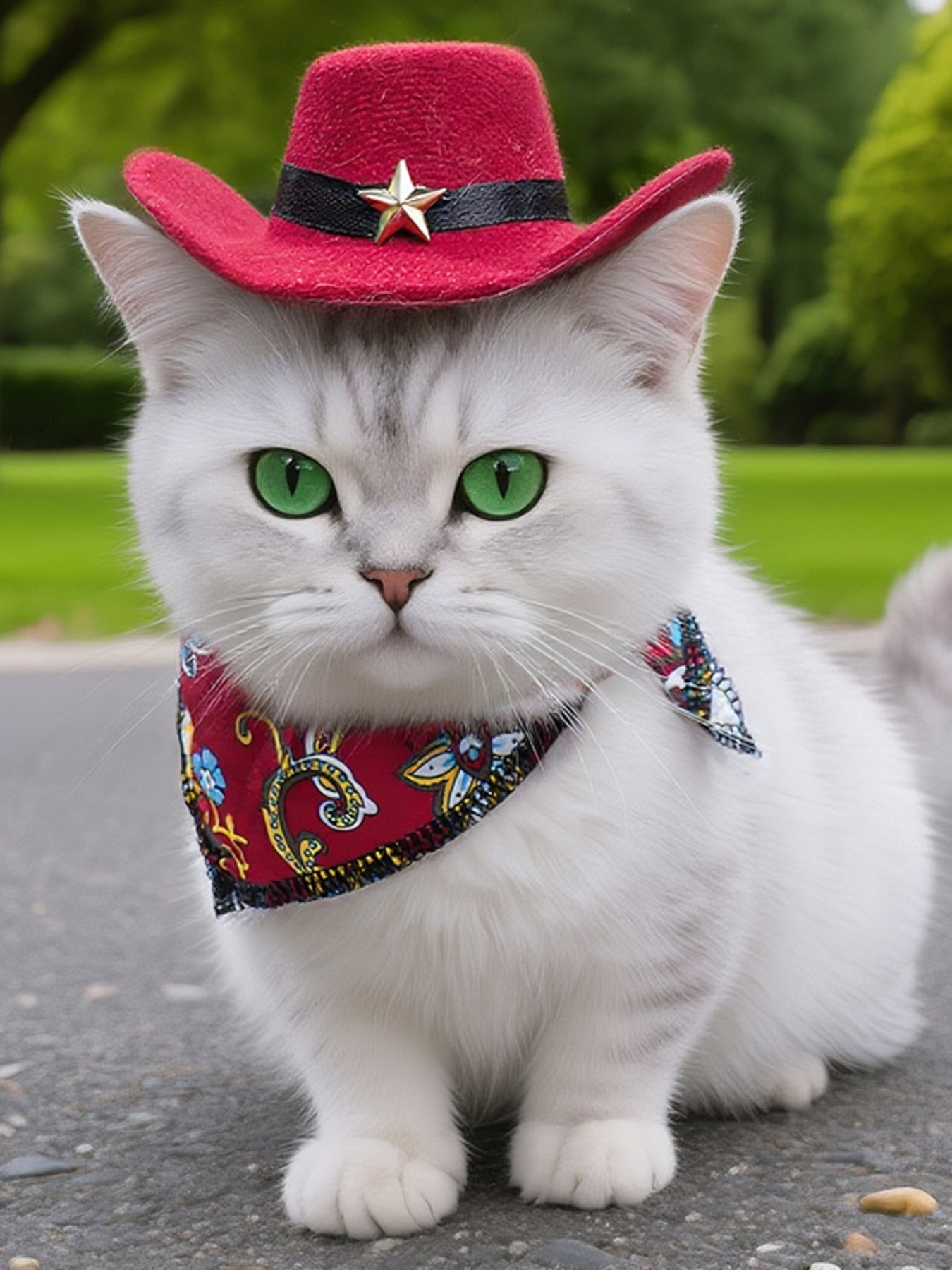 Paisley Print Pet Scarf & Hat - Loving It Shop