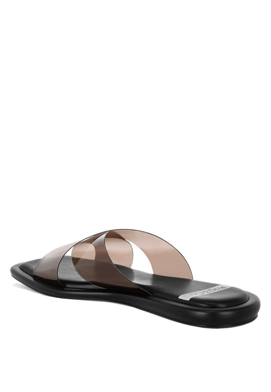 Kimama Criss Cross Strap Slip Ons