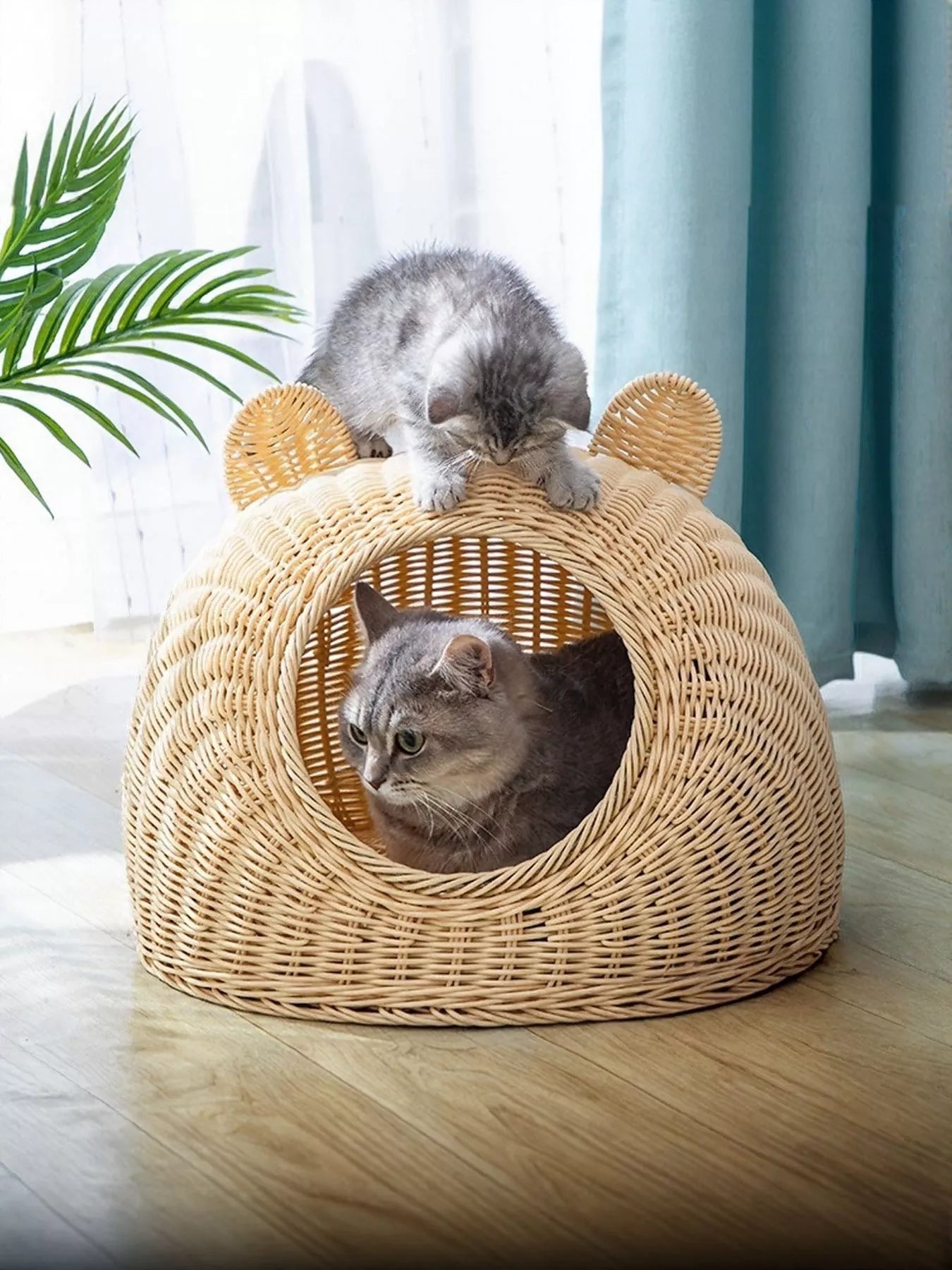 Rattan Washable Breathable Pet Nest - Loving It Shop