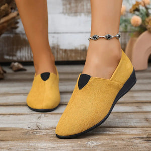 Breathable Mesh Slip - On Loafers - Loving It Shop