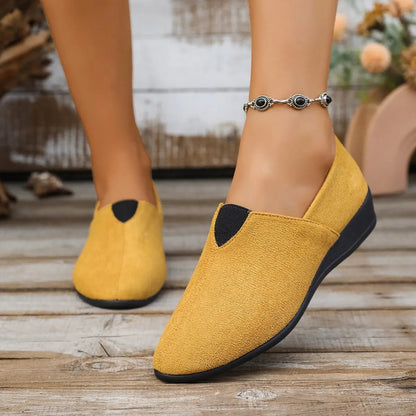Breathable Mesh Slip - On Loafers - Loving It Shop