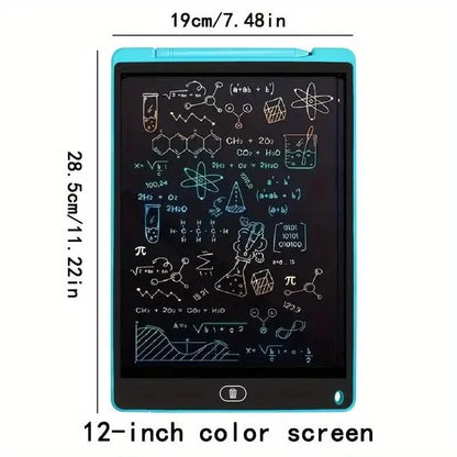Digital LCD Writing Tablet with Stylus Pen – Reusable Wipeable Dry-Erase Doodle &amp; Drawing Board