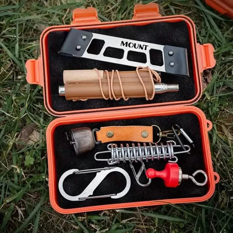 Durable EDC Tool Box – Shockproof &amp; Waterproof, Compact Travel Organizer