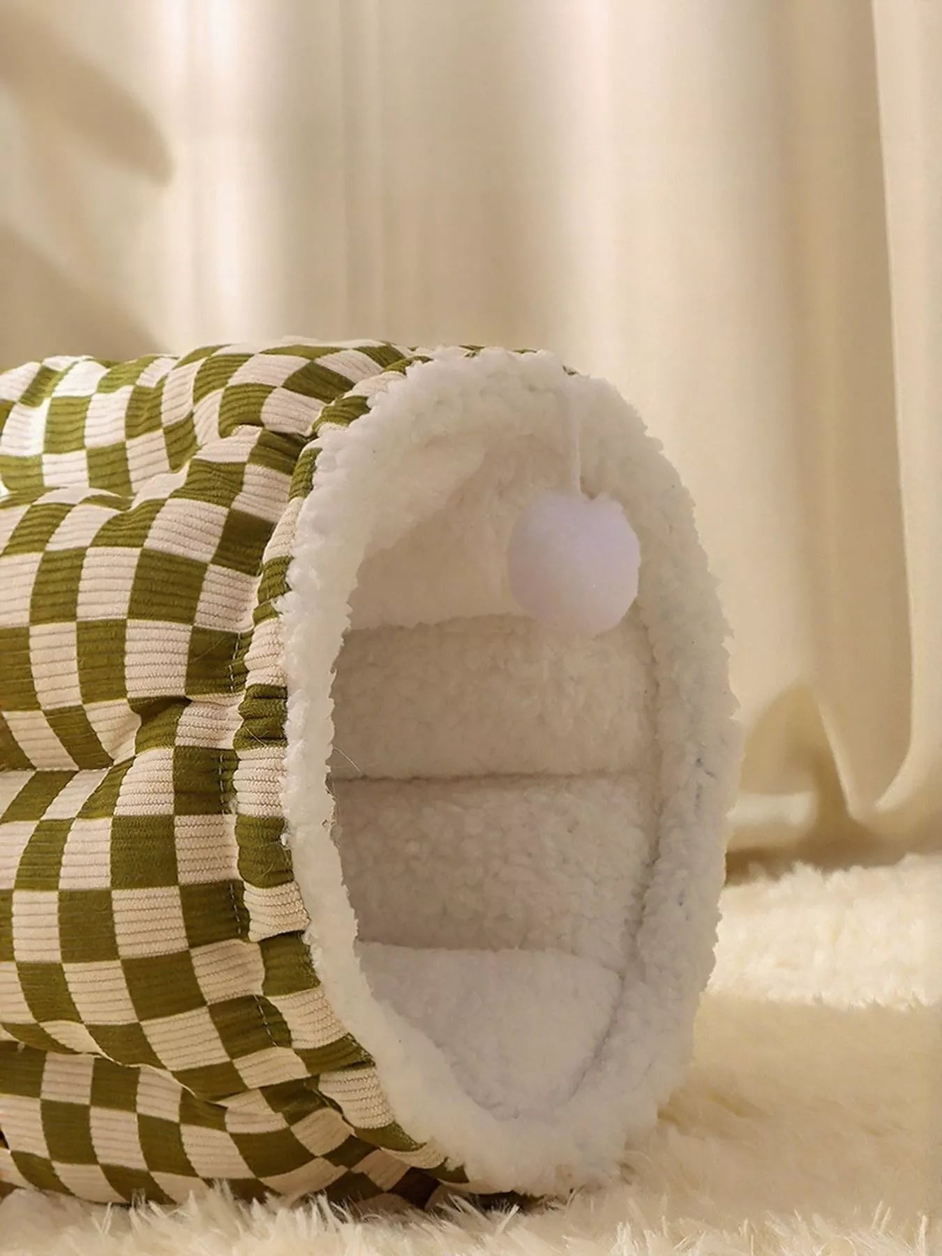 Cozy Plush Pet Tunnel Nest - Loving It Shop