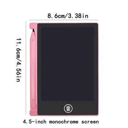 Digital LCD Writing Tablet with Stylus Pen – Reusable Wipeable Dry-Erase Doodle &amp; Drawing Board