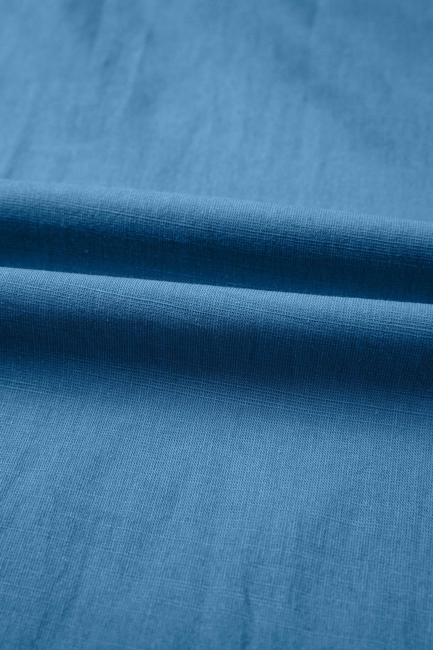 Prussian Blue Smocked Waist Casual Jogger Style Pants