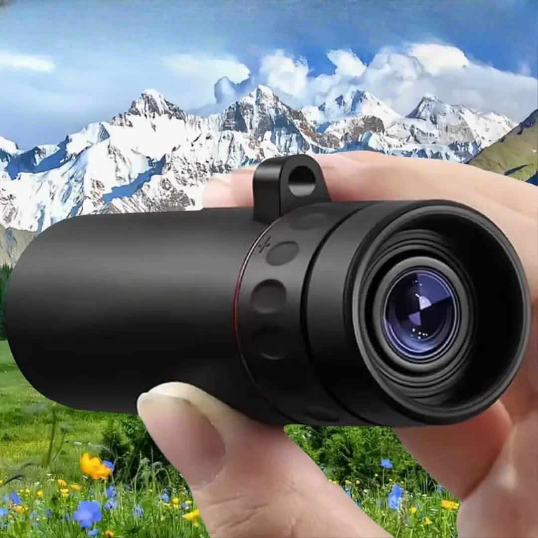 8X Portable Monocular – Pocket-Sized for Outdoor Adventures &amp; Travel