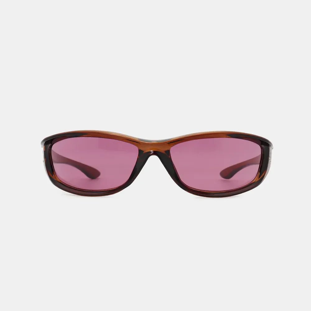 Polycarbonate Frame Rectangle Sunglasses - Loving It Shop