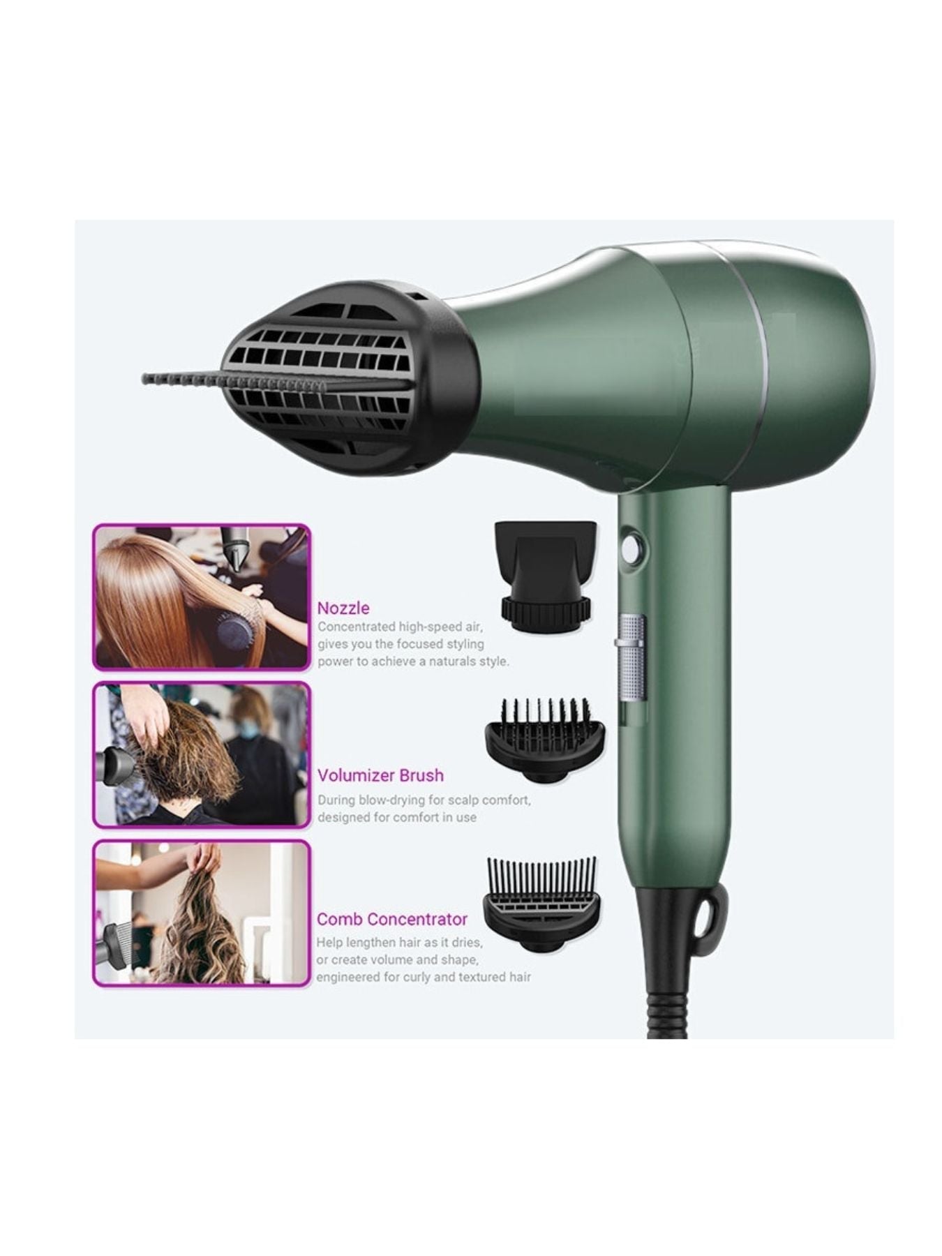 Multi Speed Household Hair Dryer - Loving It Shop