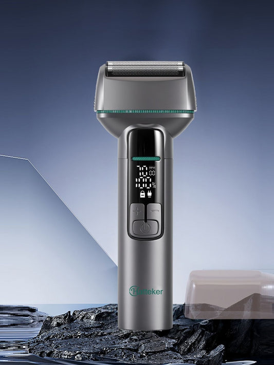 Rechargeable Electric Shaver with LED Display - Loving It Shop