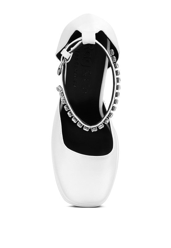 Martini Sky High Platform Sandals - Loving It Shop
