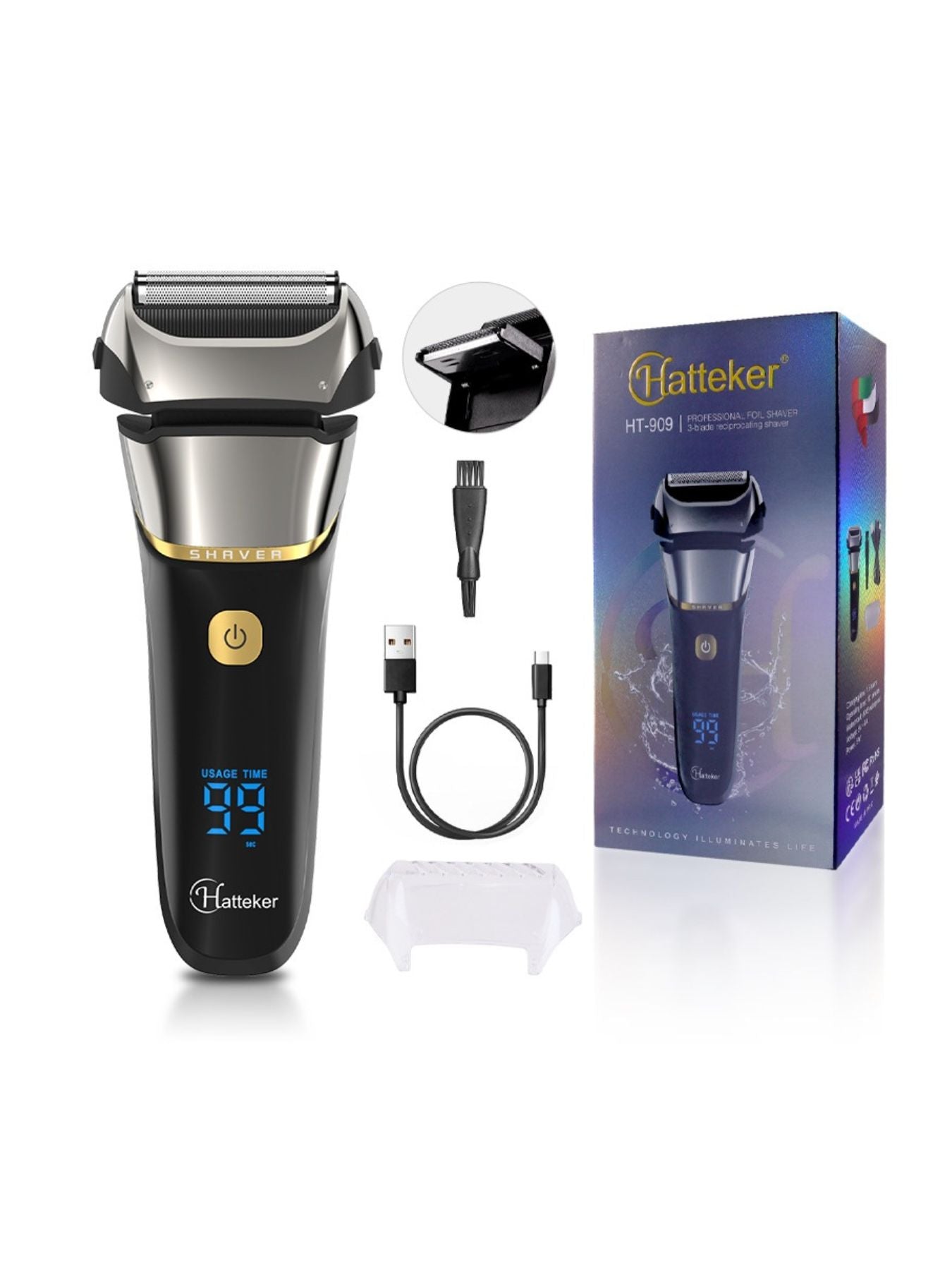 Electric Foil Shaver with LED Display - Loving It Shop