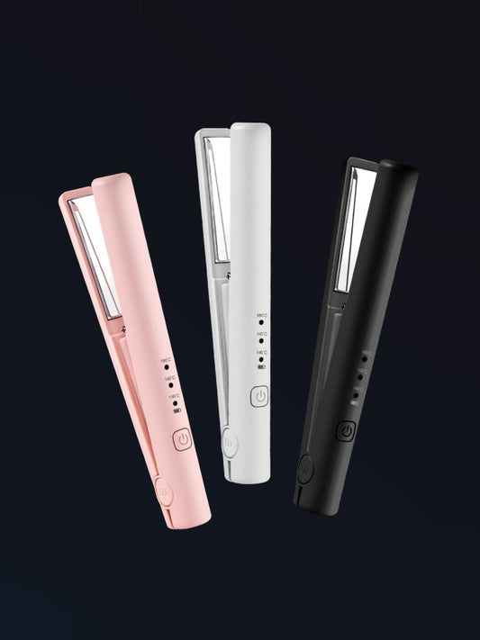 Cordless Rechargeable Mini Hair Straightener - Loving It Shop