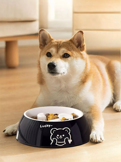 Cute Cartoon Pattern Pet Bowl - Loving It Shop