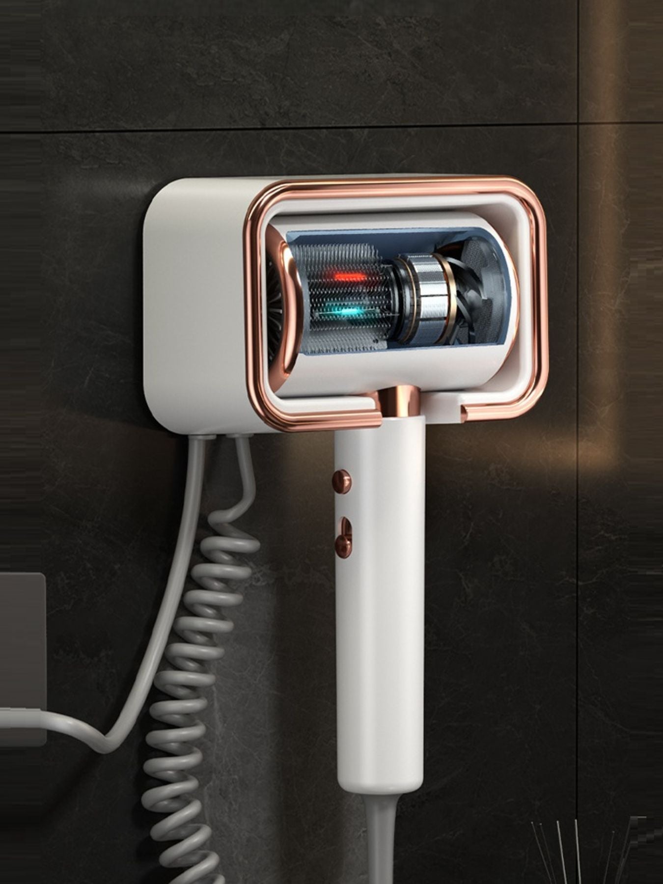 Wall - Mounted Household Hair Dryer - Loving It Shop