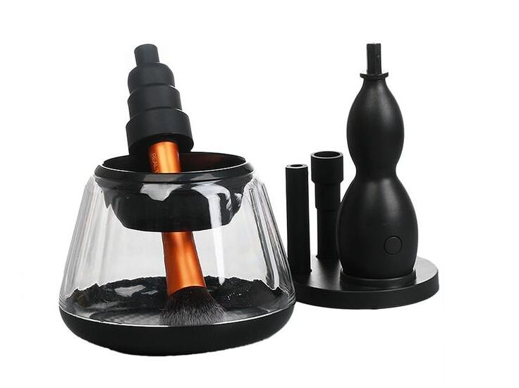 Gourd-Shaped Electric Makeup Brush Cleaner &amp; Dryer
