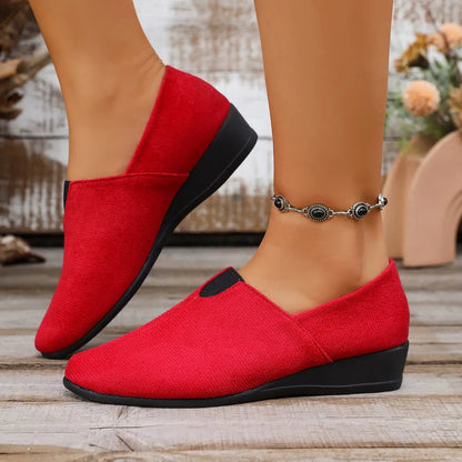 Breathable Mesh Slip - On Loafers - Loving It Shop