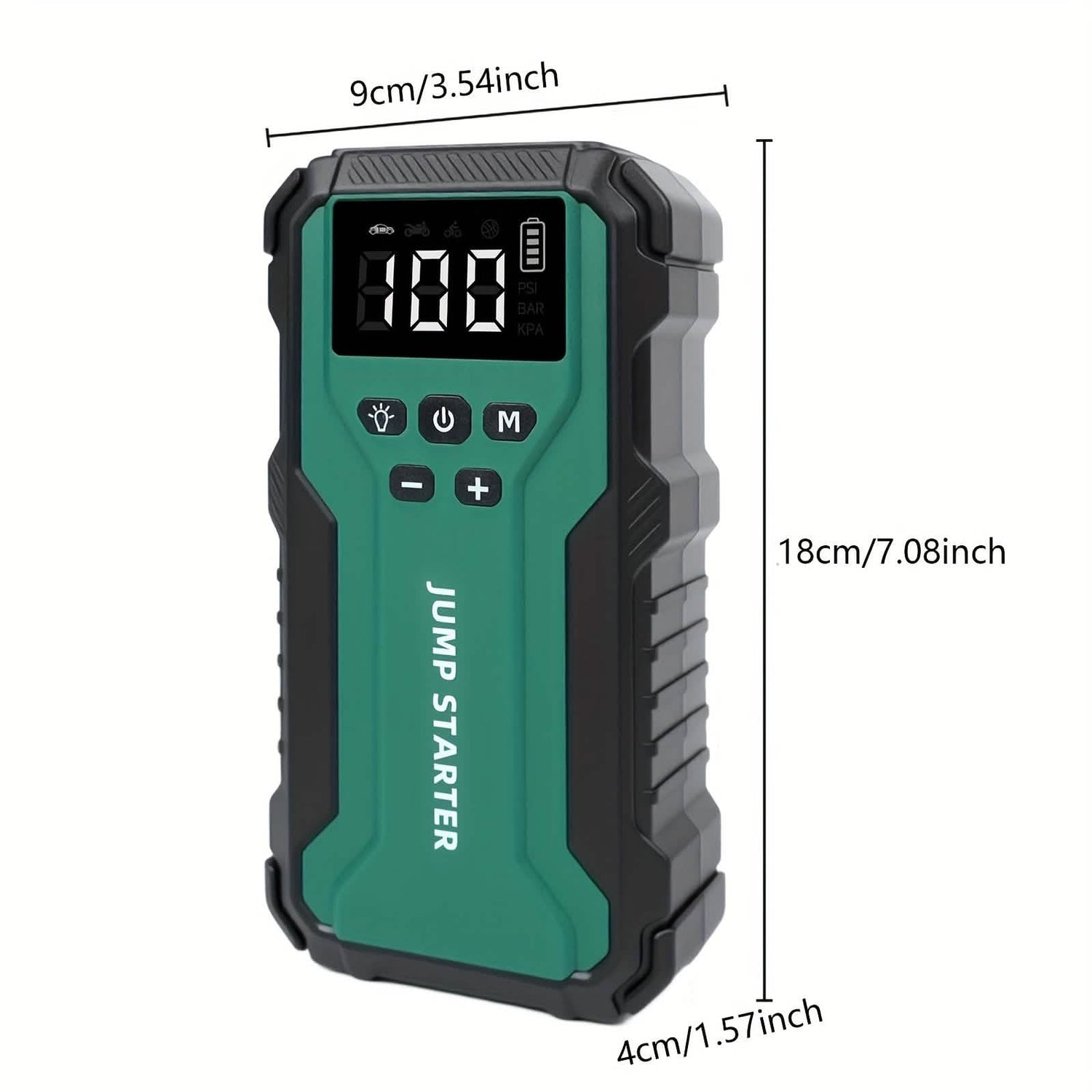 7-in-1 Emergency Car Power Supply Starter &amp; Air Pump
