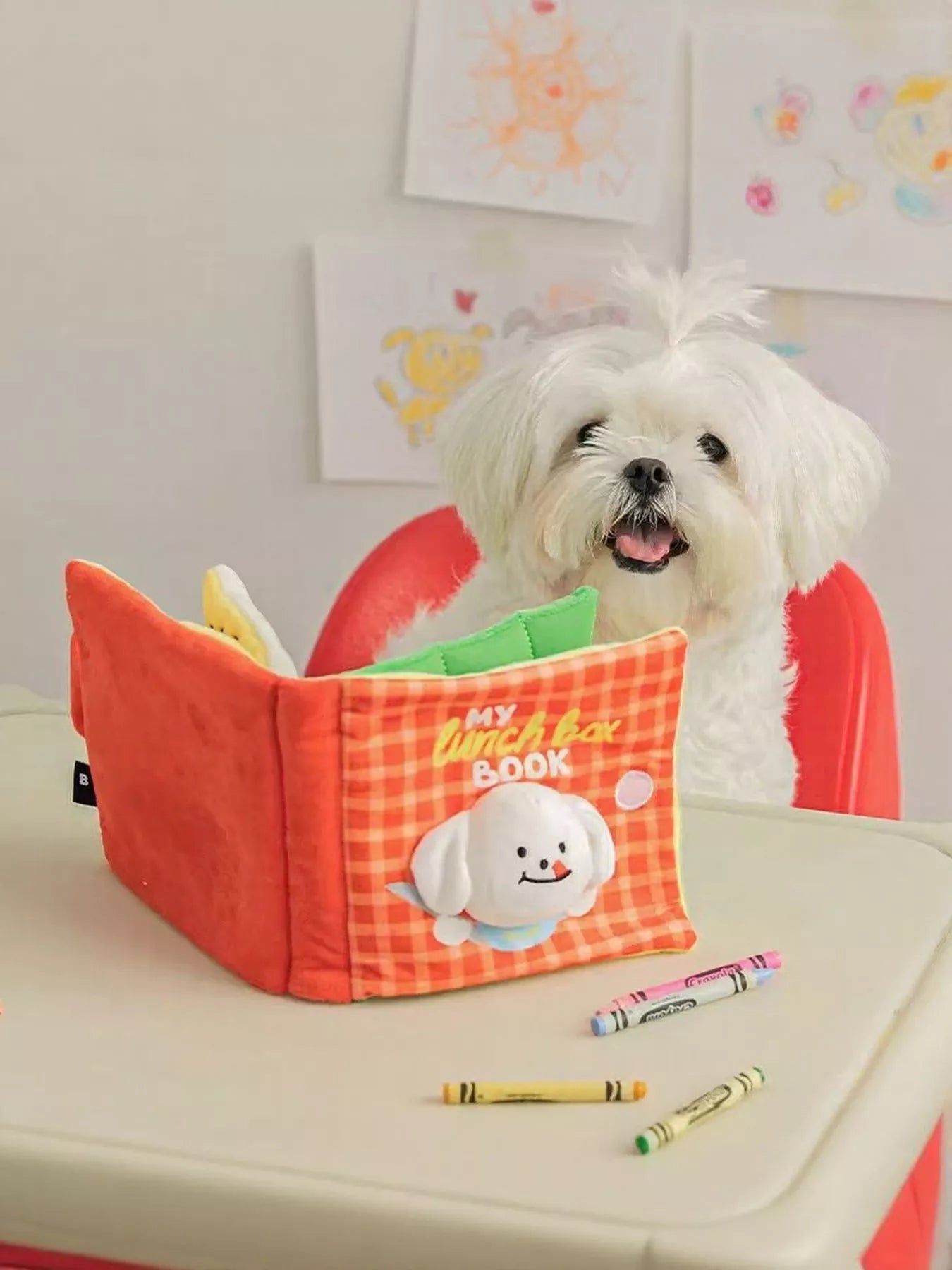 Interactive Crinkle Book Pet Sound Toy - Loving It Shop