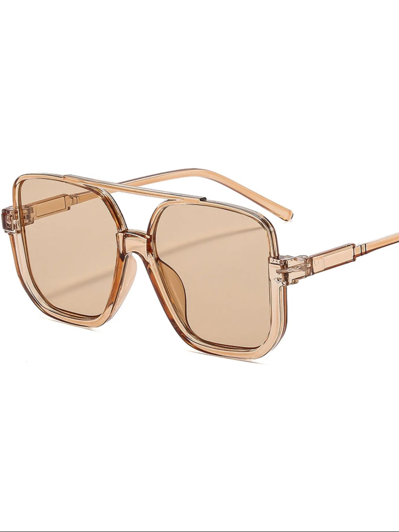 Oversized Square Frame Fashion Sunglasses - Loving It Shop