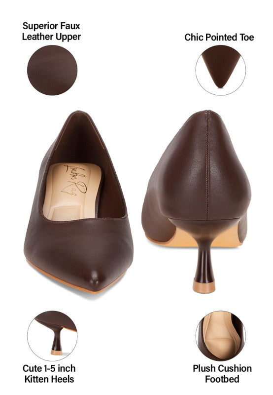 Blara Pointed Toe Pump Heels