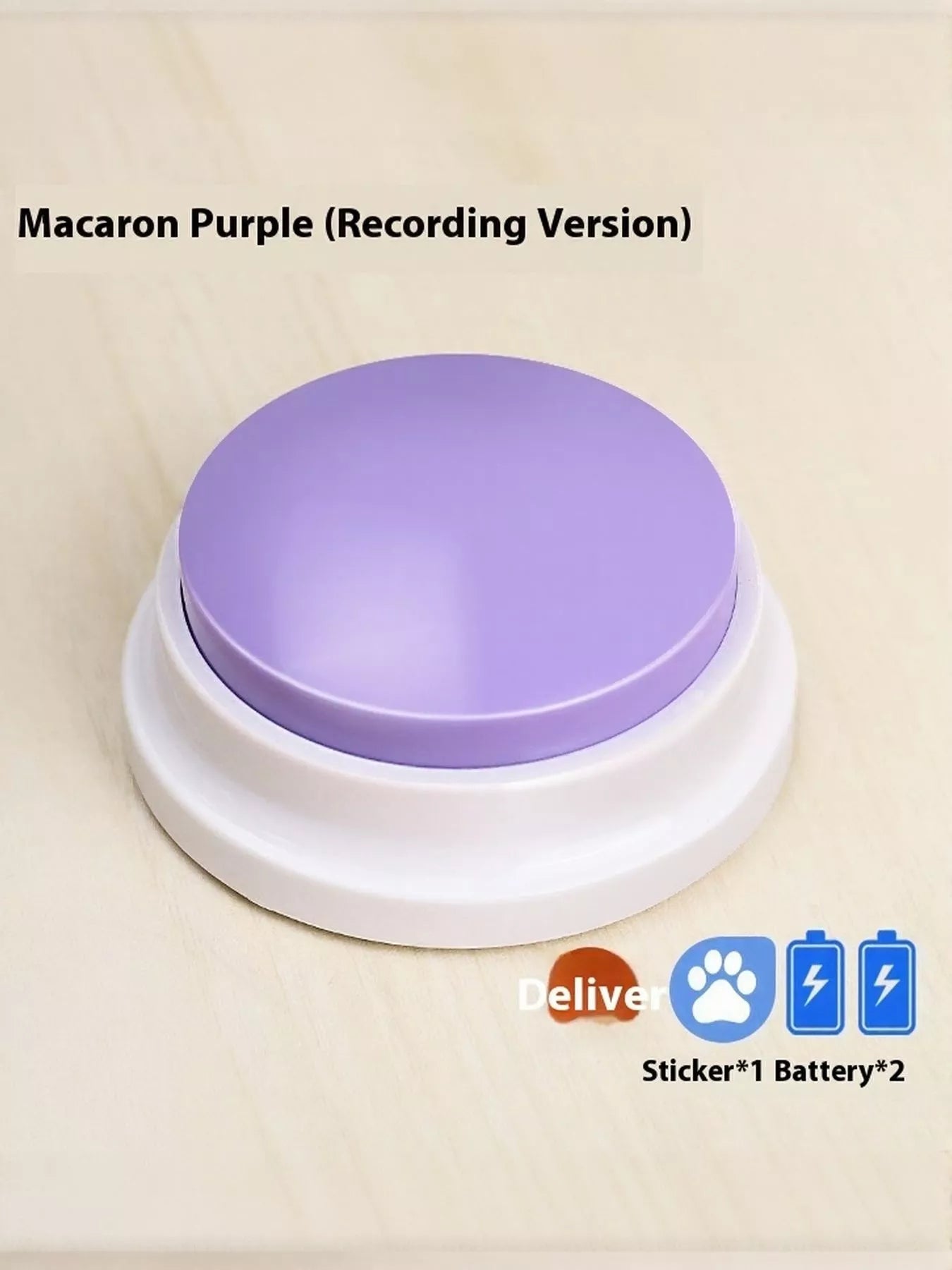 Recordable Talking Pet Sound Buttons - Loving It Shop