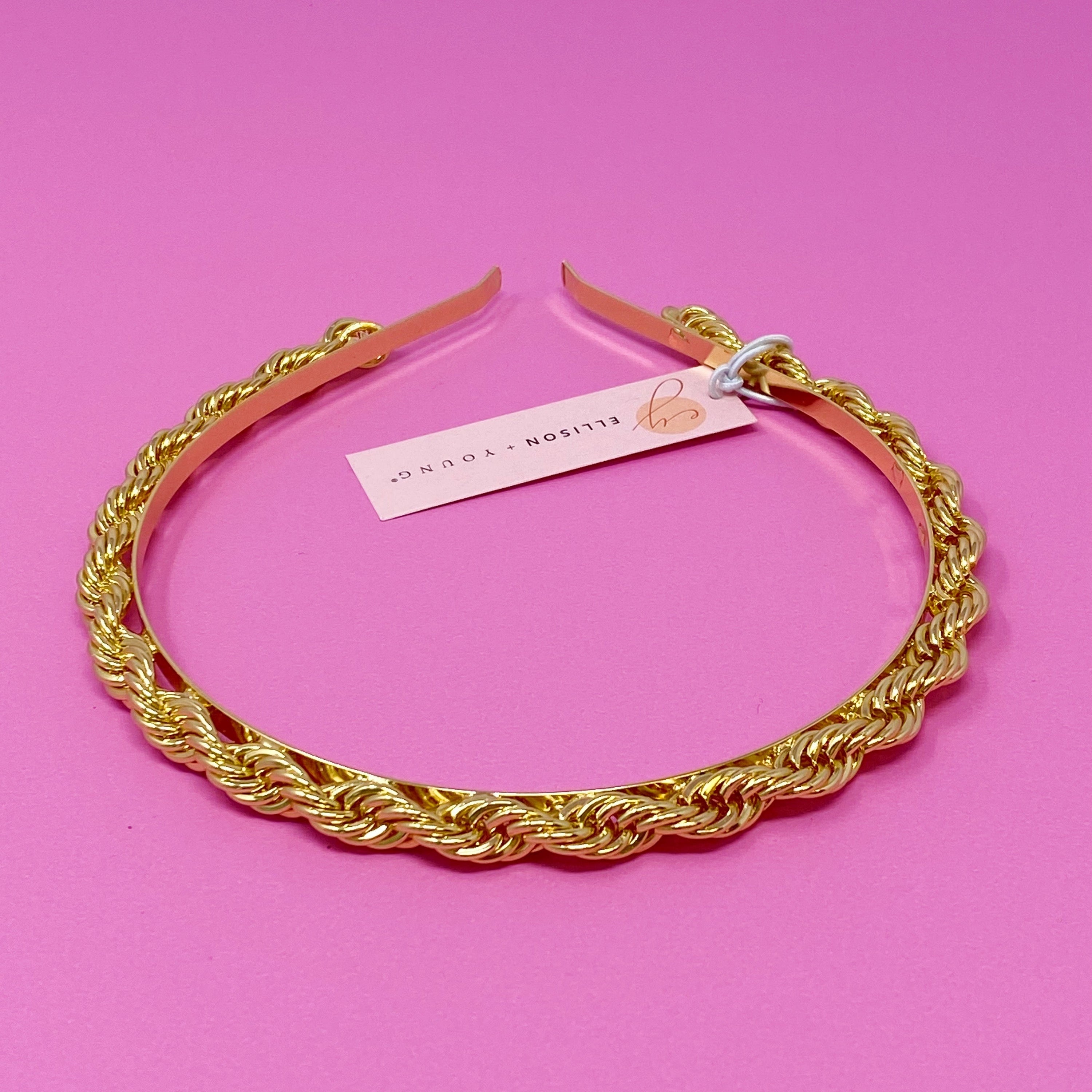 Twist &amp; Shout Chain Headband