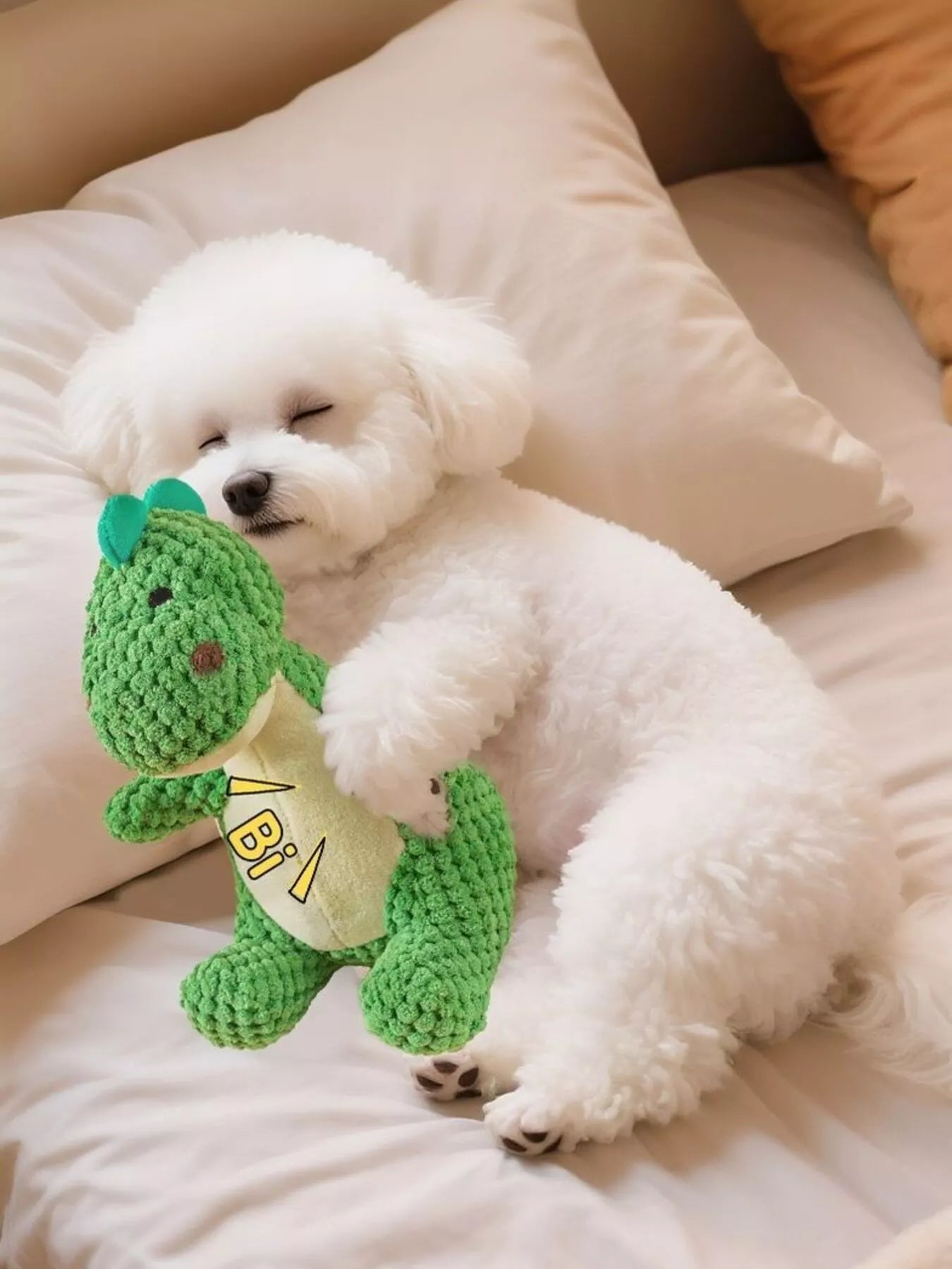 Dinosaur Squeaky Chew Pet Plush Toy - Loving It Shop