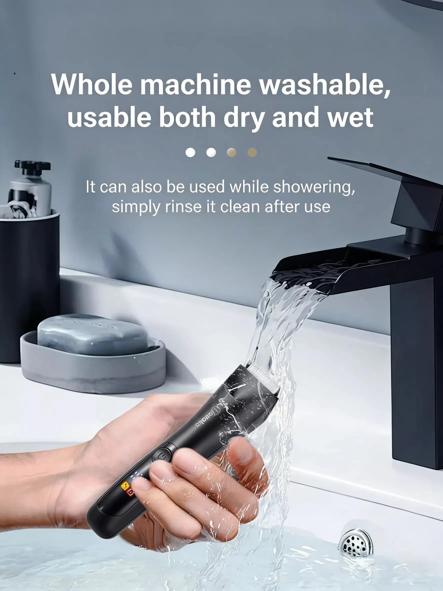 Ceramic Blade Portable Waterproof Hair Removal - Loving It Shop