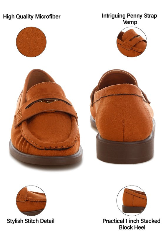 Stahla Round Toe Loafers