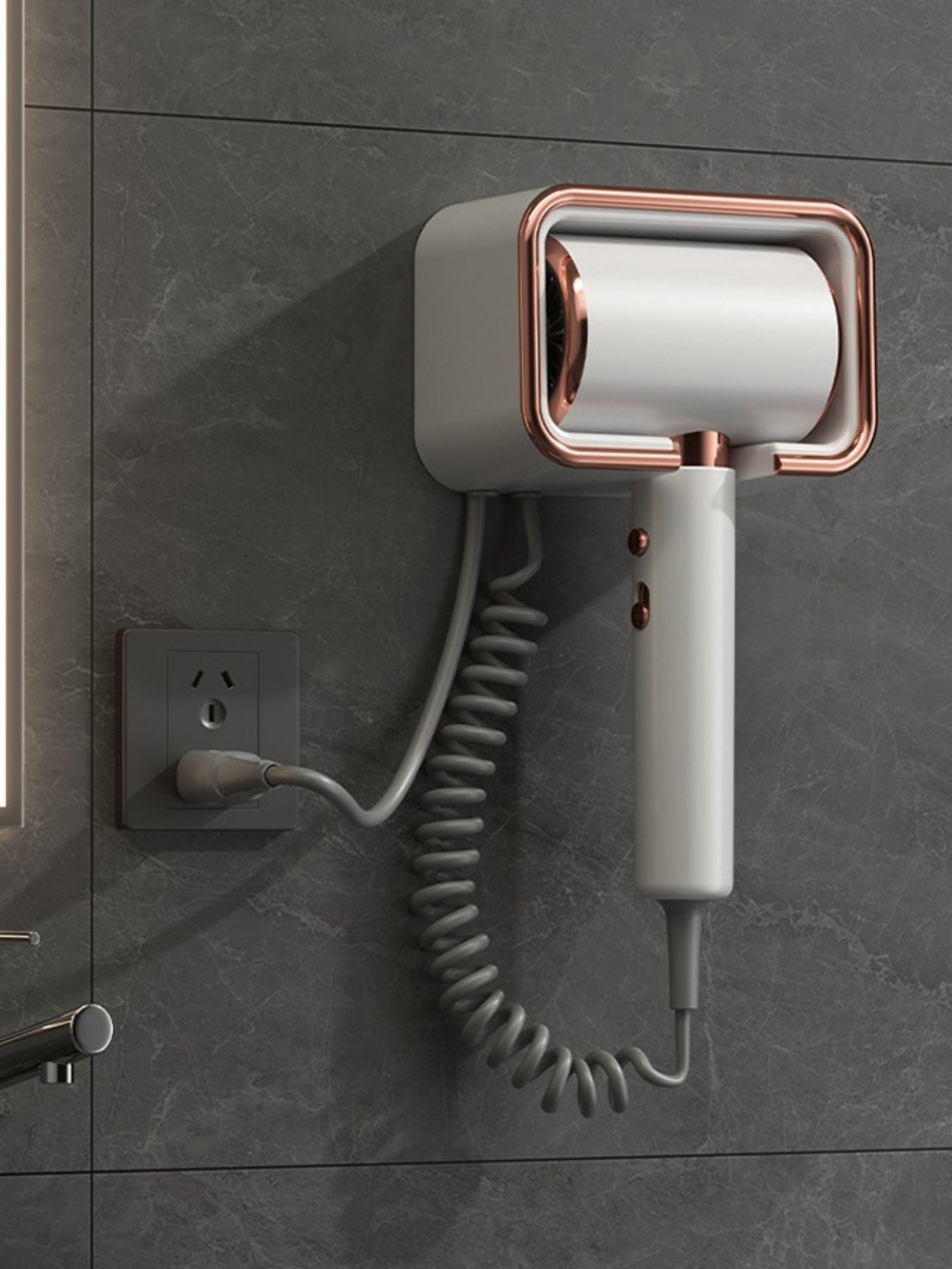 Wall - Mounted Household Hair Dryer - Loving It Shop