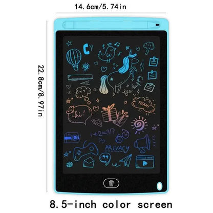 Digital LCD Writing Tablet with Stylus Pen – Reusable Wipeable Dry-Erase Doodle &amp; Drawing Board