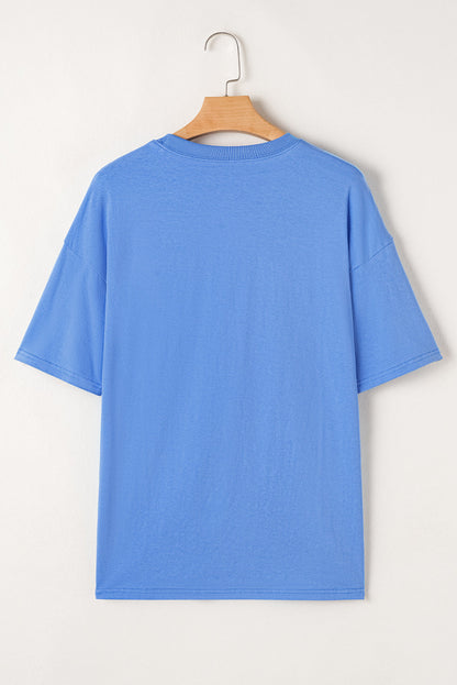 Sky Blue Rodeo Forever Western Graphic Tee