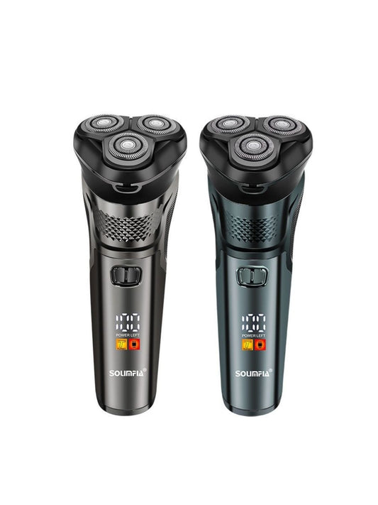 Rechargeable 3 - Head Rotary Electric Shaver - Loving It Shop
