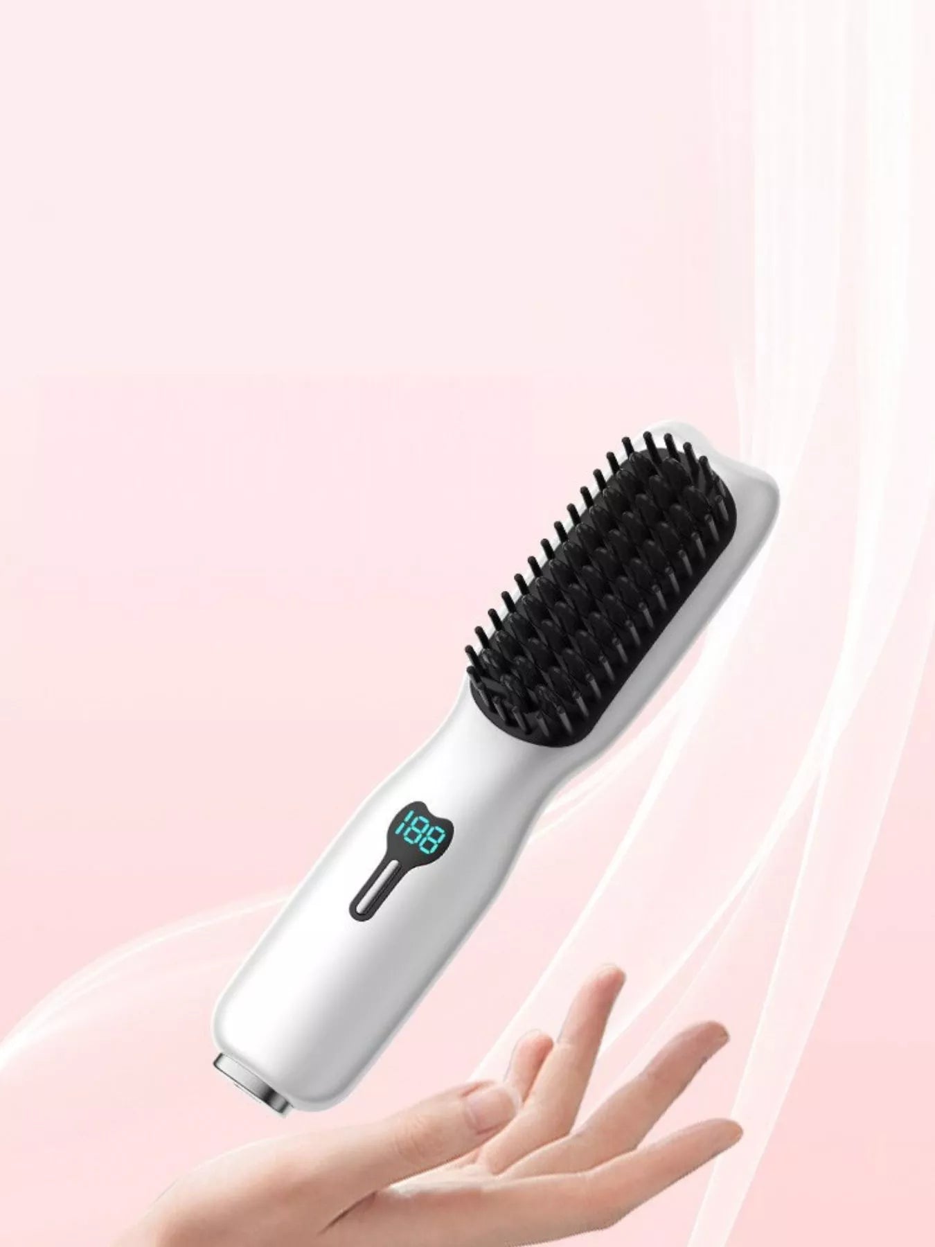 Portable Heated Hair Straightening Comb - Loving It Shop