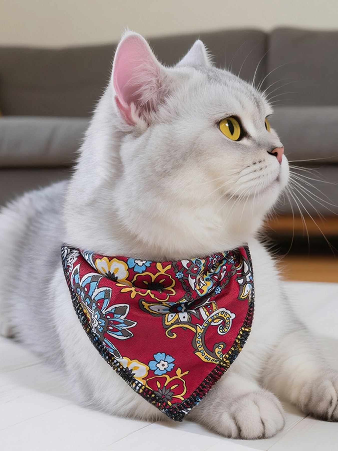 Paisley Print Pet Scarf & Hat - Loving It Shop