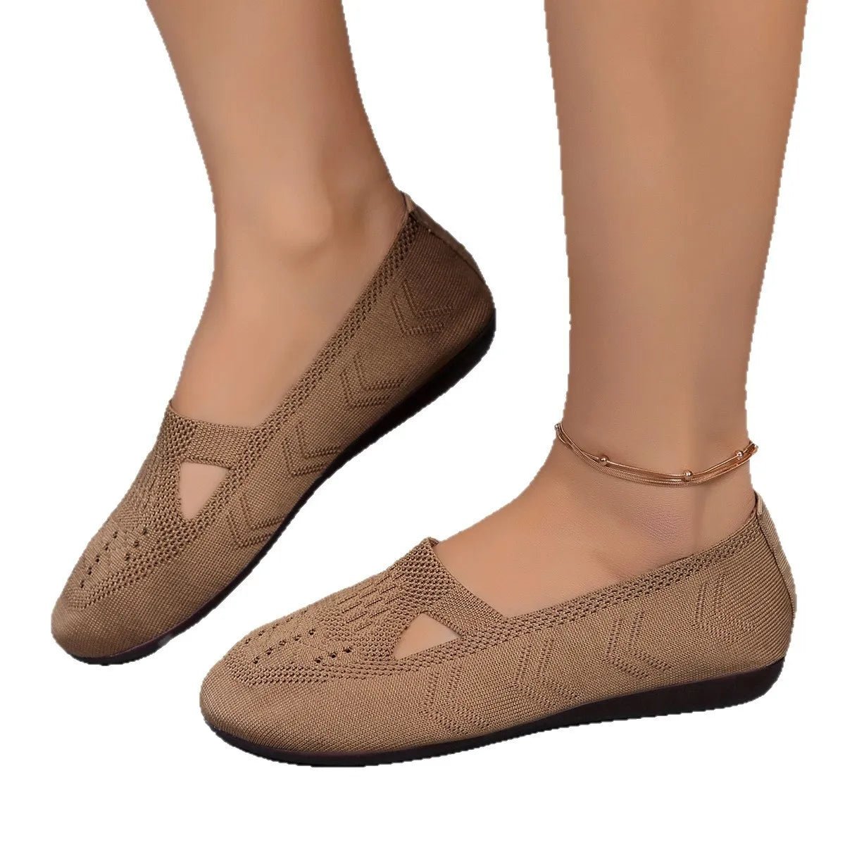 Cutout Mesh Slip Ons - Loving It Shop