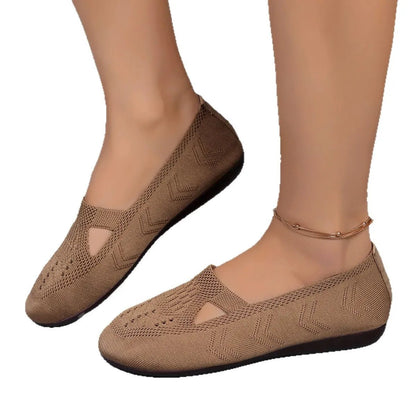 Cutout Mesh Slip Ons - Loving It Shop