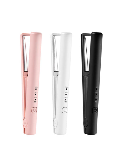 Cordless Rechargeable Mini Hair Straightener - Loving It Shop