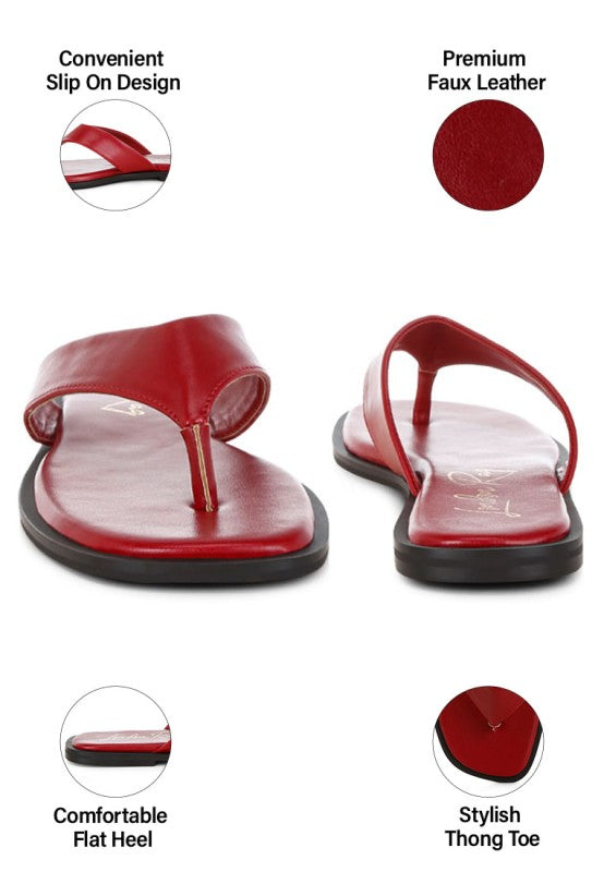 Perrys Toe-Post Thong Flats