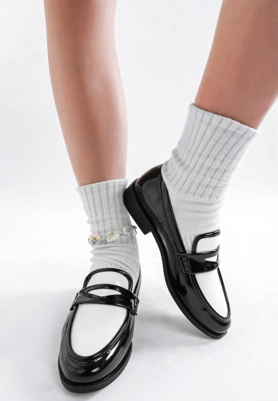 Bugle Duo Tone Penny Loafers