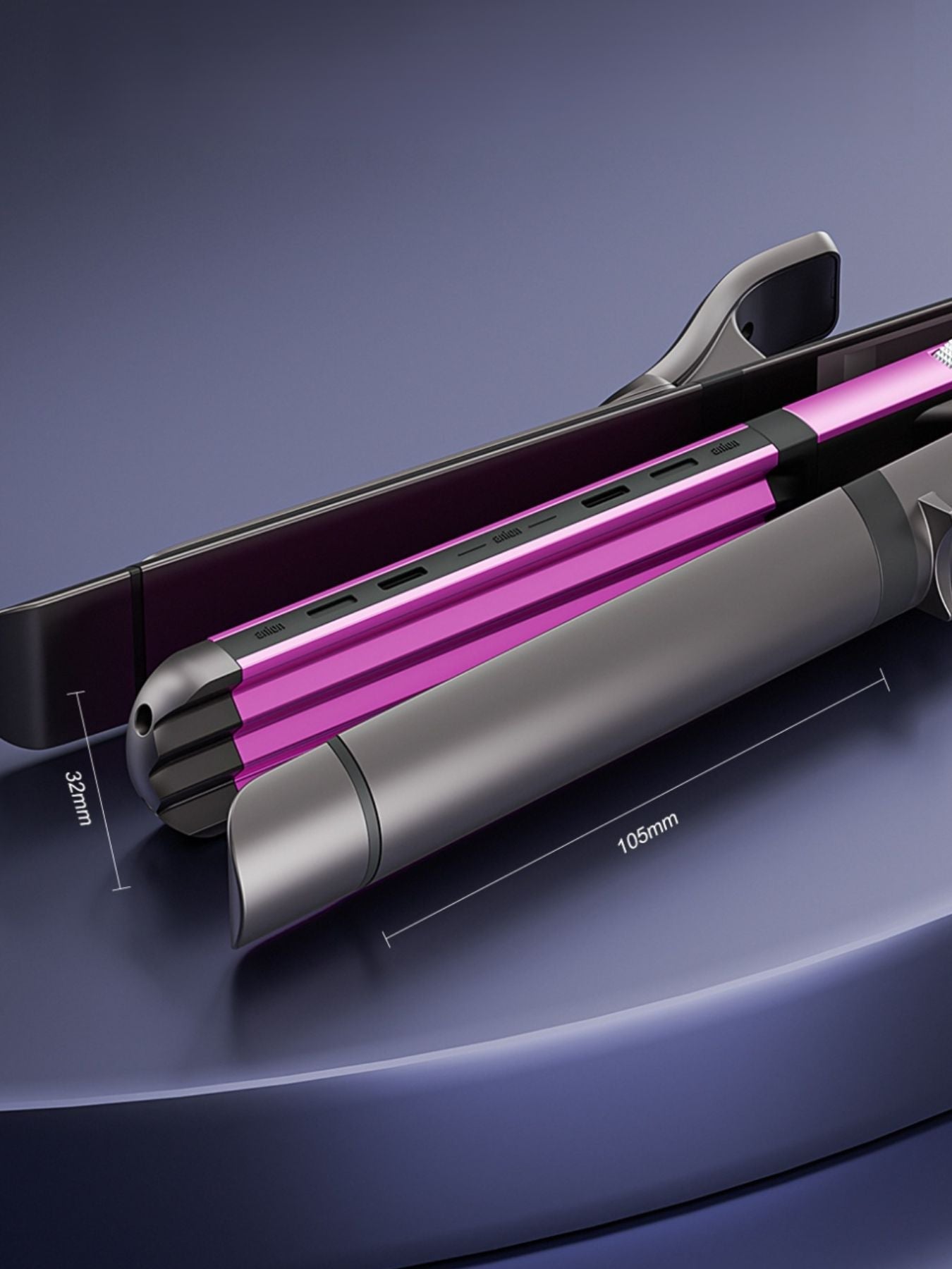 Adjustable Temperature Hair Straightener & Curler - Loving It Shop